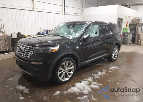 2021 Ford Explorer Platinum from USA, damaged, VIN 1FM5K8HC6MGC28185